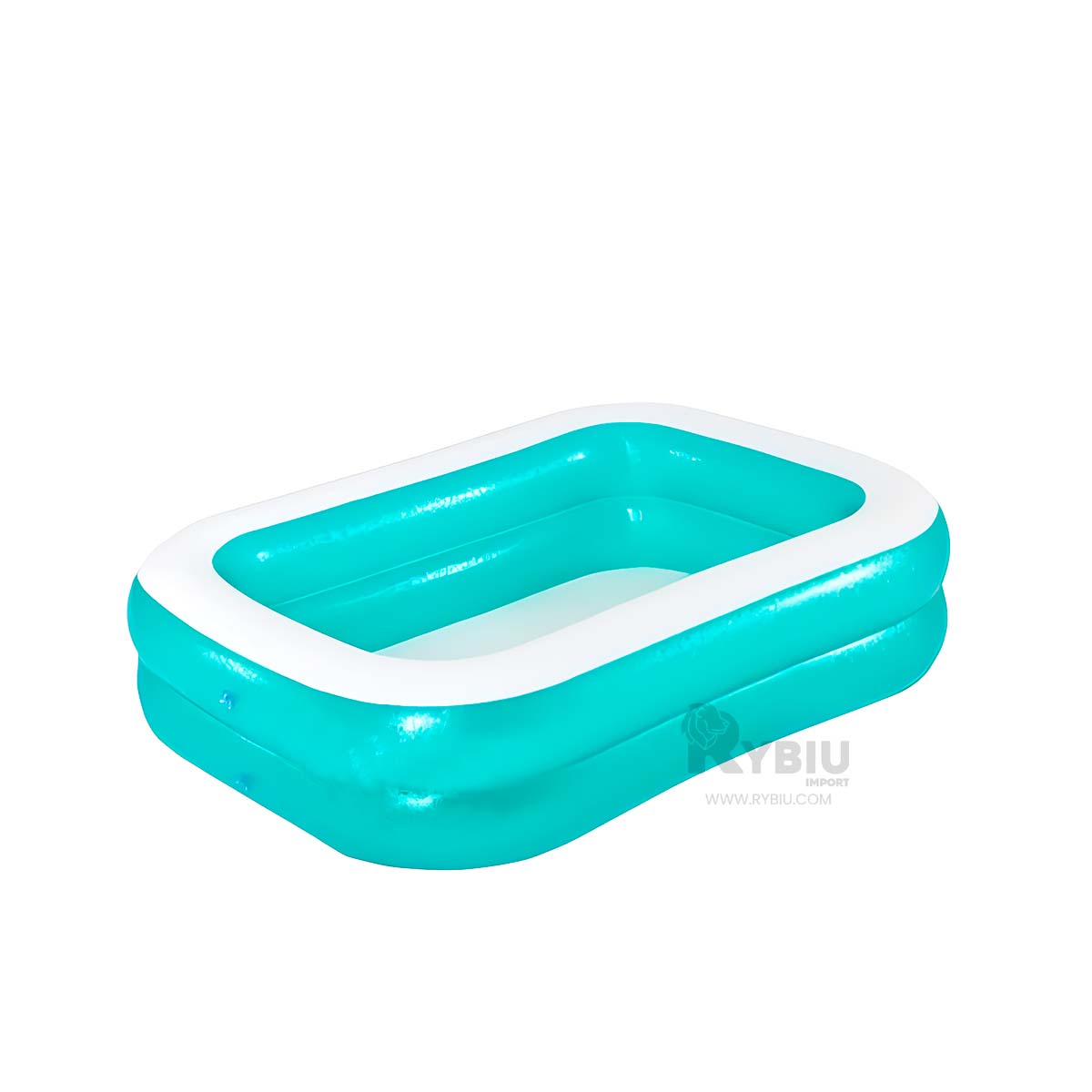 ALBERCA PARA INFANTES TONO VERDE Y+REGALO LIGAS PARA PEINAR - 2