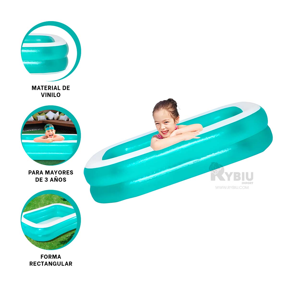 PILETA FUNCIONAL PARA BEBES DE COLOR VERDE Y+REGALO AGENDITA - 1