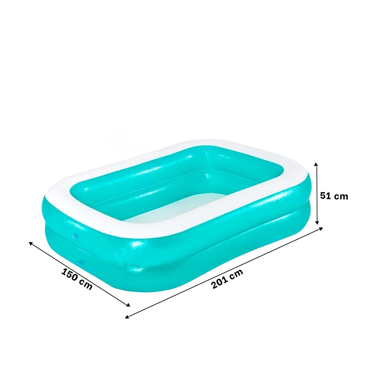 AMBIENTE INFLABLE PARA EXTERIOR CON SUPERFICIE COMODA Y FACIL LIMPIEZA Y+LIGAS REGALO - 4