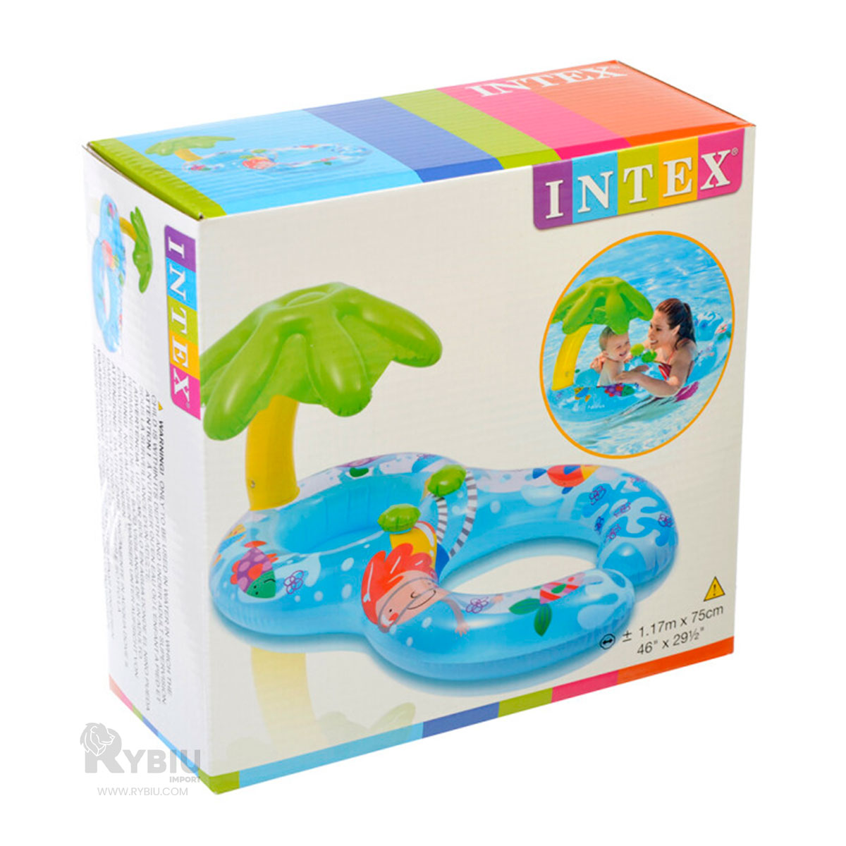 BOYA DE VERANO ASIENTO CON SOPORTE Y+ENVOLTORIO DE REGALO - 2