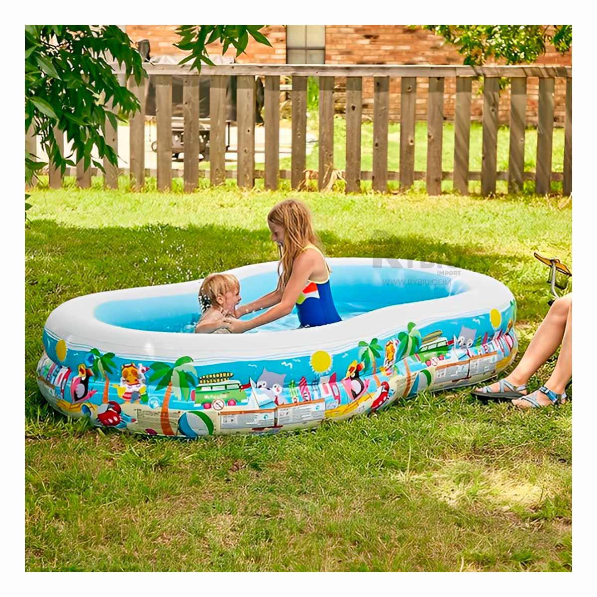 PILETA FUNCIONAL PARA BEBES DE MULTICOLOR Y+REGALO AGENDITA - 2