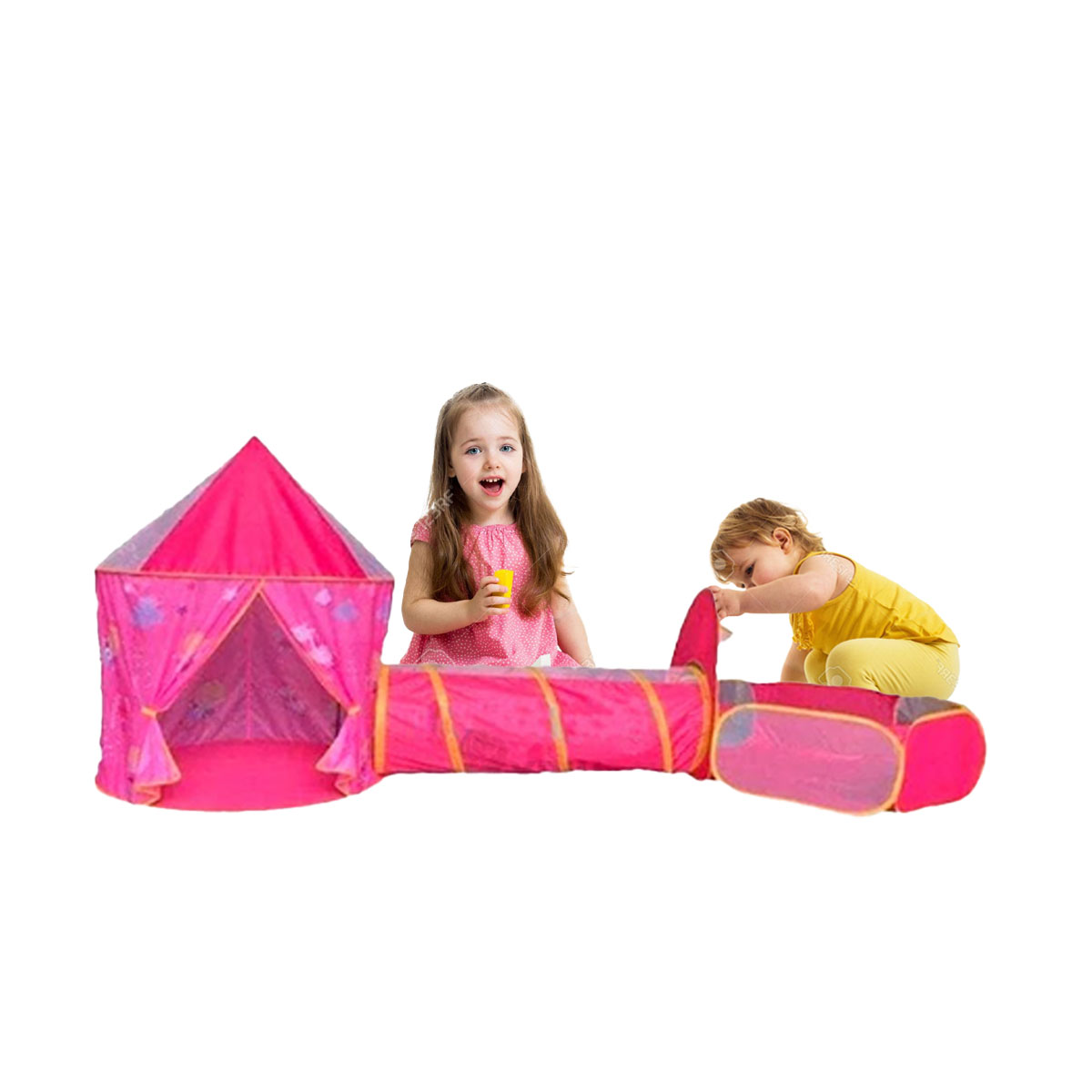 CARPA CON DISEÑO DINAMICO ROSADO Y+REGALO LIGAS PARA PEINAR - 4