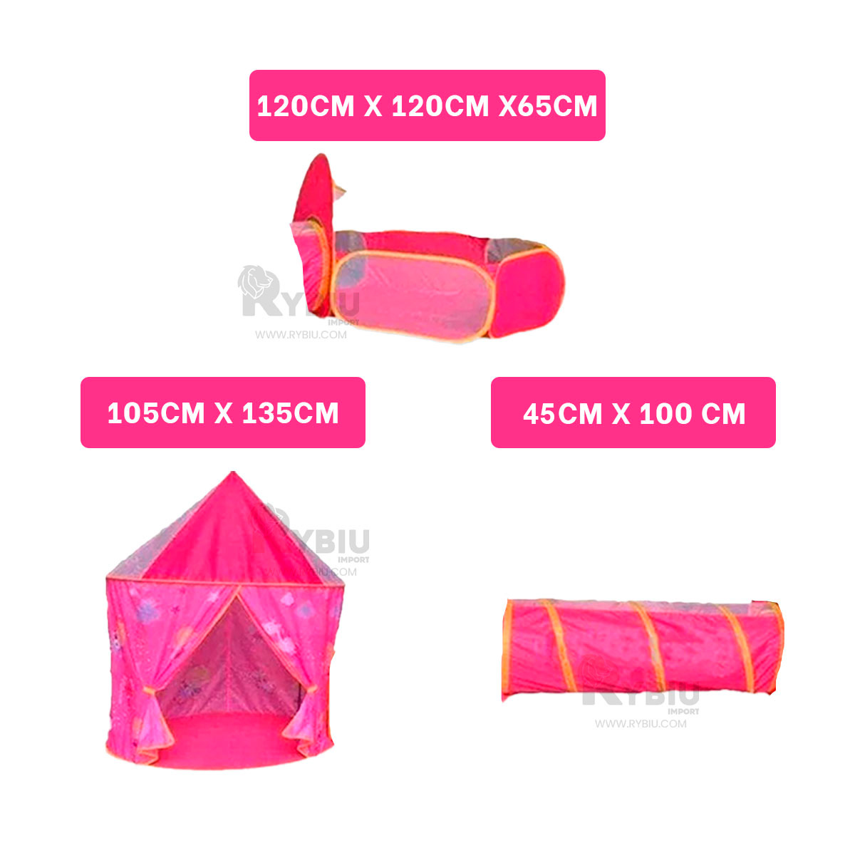 CARPA CON DISEÑO DINAMICO ROSADO Y+REGALO LIGAS PARA PEINAR - 5