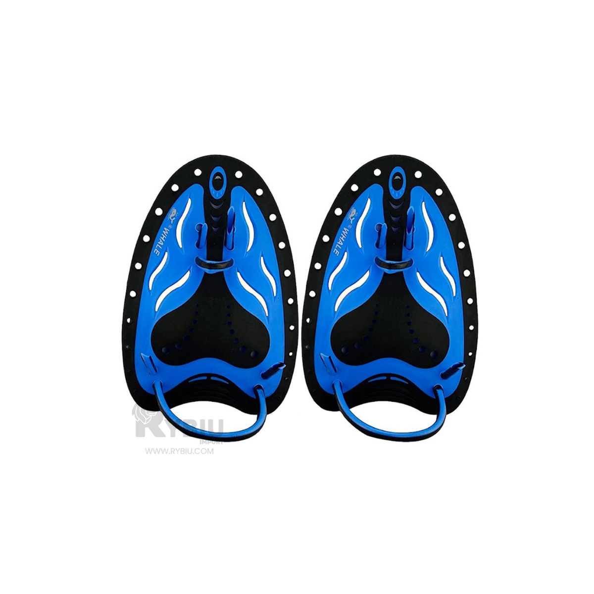 MANOPLA RYBIU W-200M AZUL NEGRO TECNICA PERFECTA + PAPEL REGALO - 4