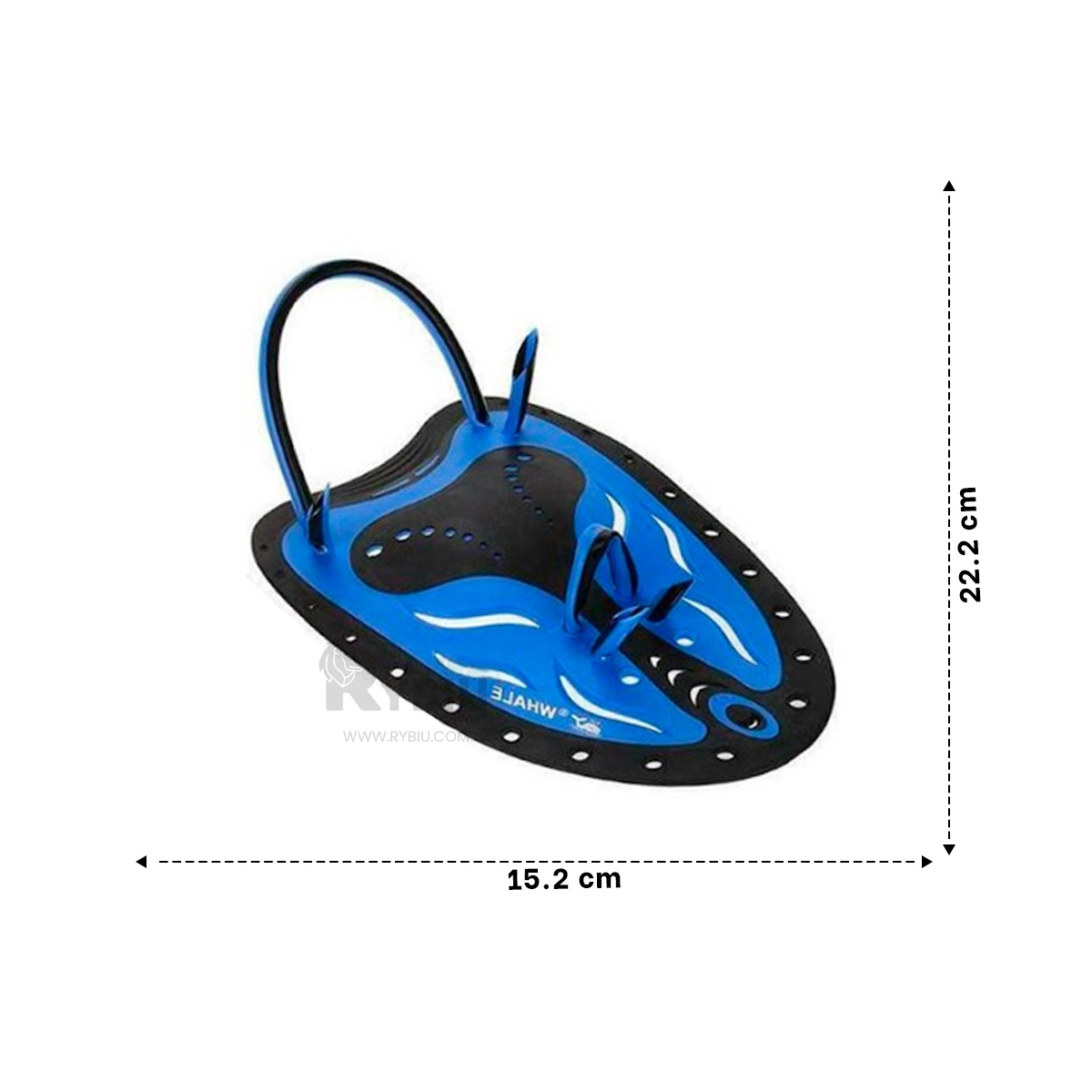 MANOPLA RYBIU W-200M AZUL NEGRO TECNICA PERFECTA + PAPEL REGALO - 5