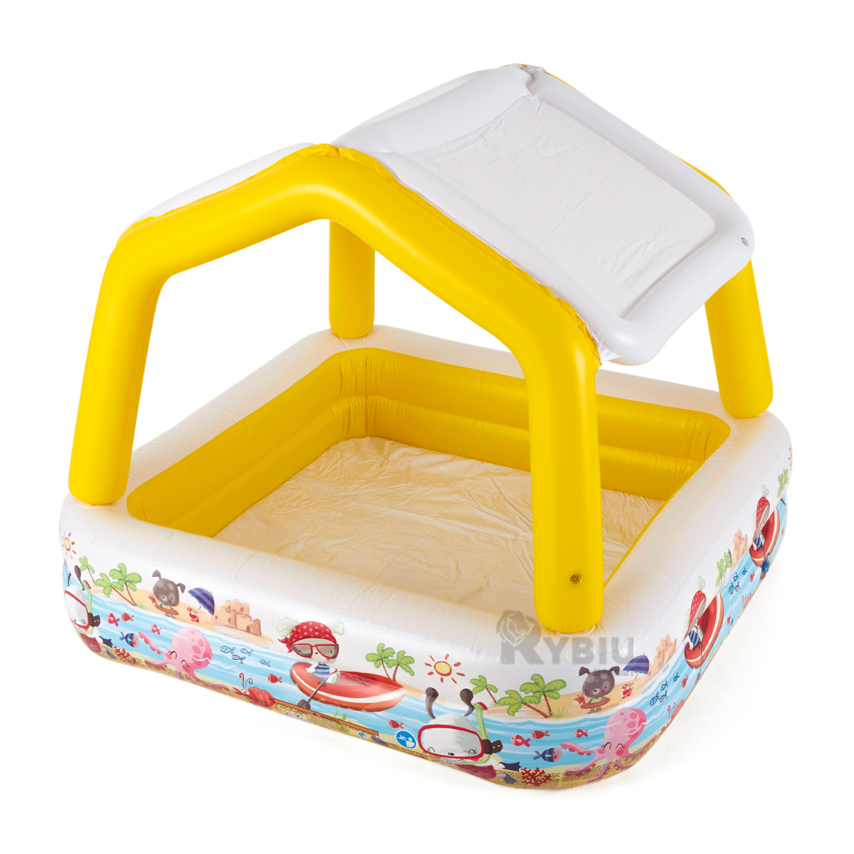 ALBERCA TRANQUILA INFANTIL DE MULTICOLOR Y+GIFT STICKERS - 4