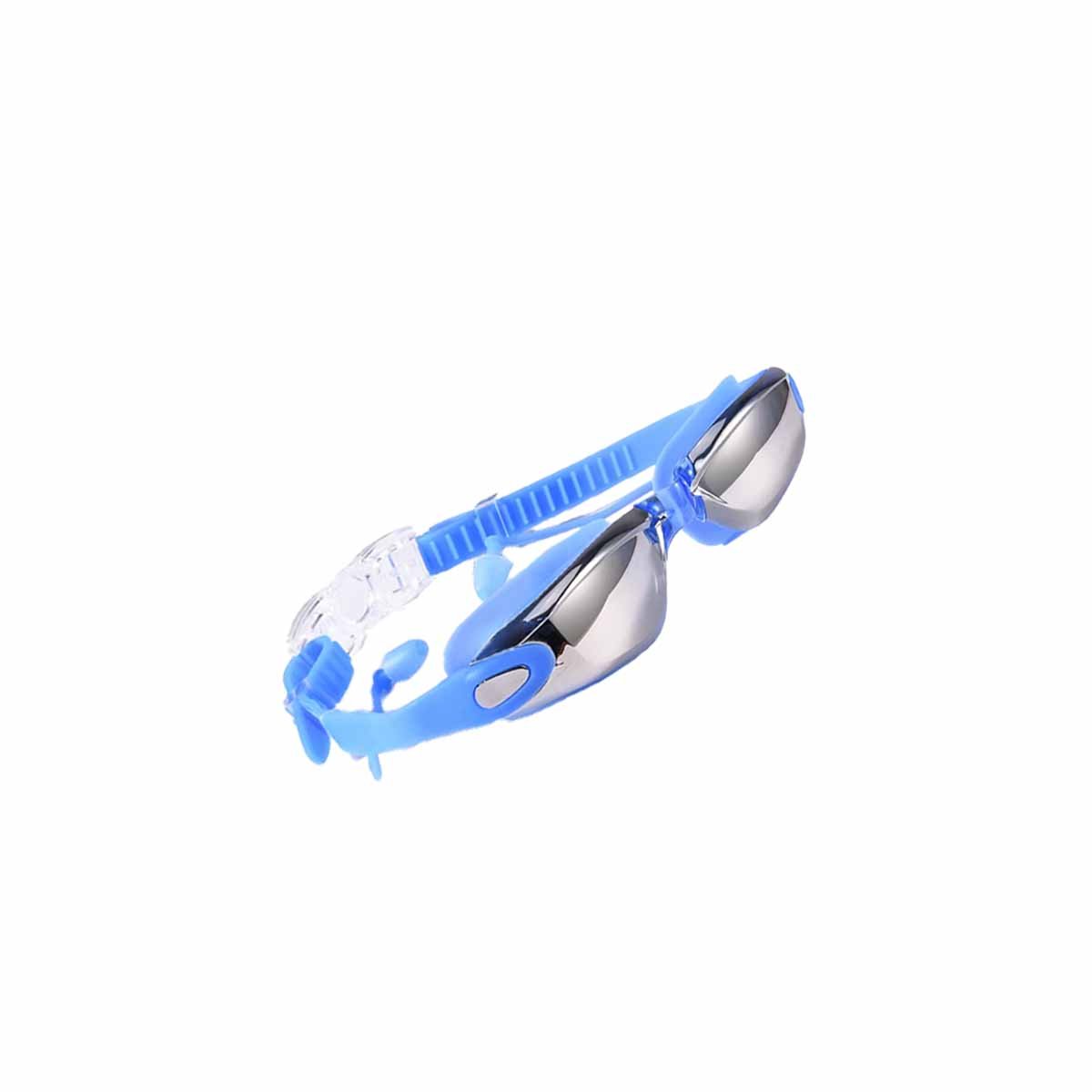 LENTES NATACIÓN RYBIU MG-HN72A Y ESTUCHE MODERNOS AZUL + LIGAS REGALO - 3