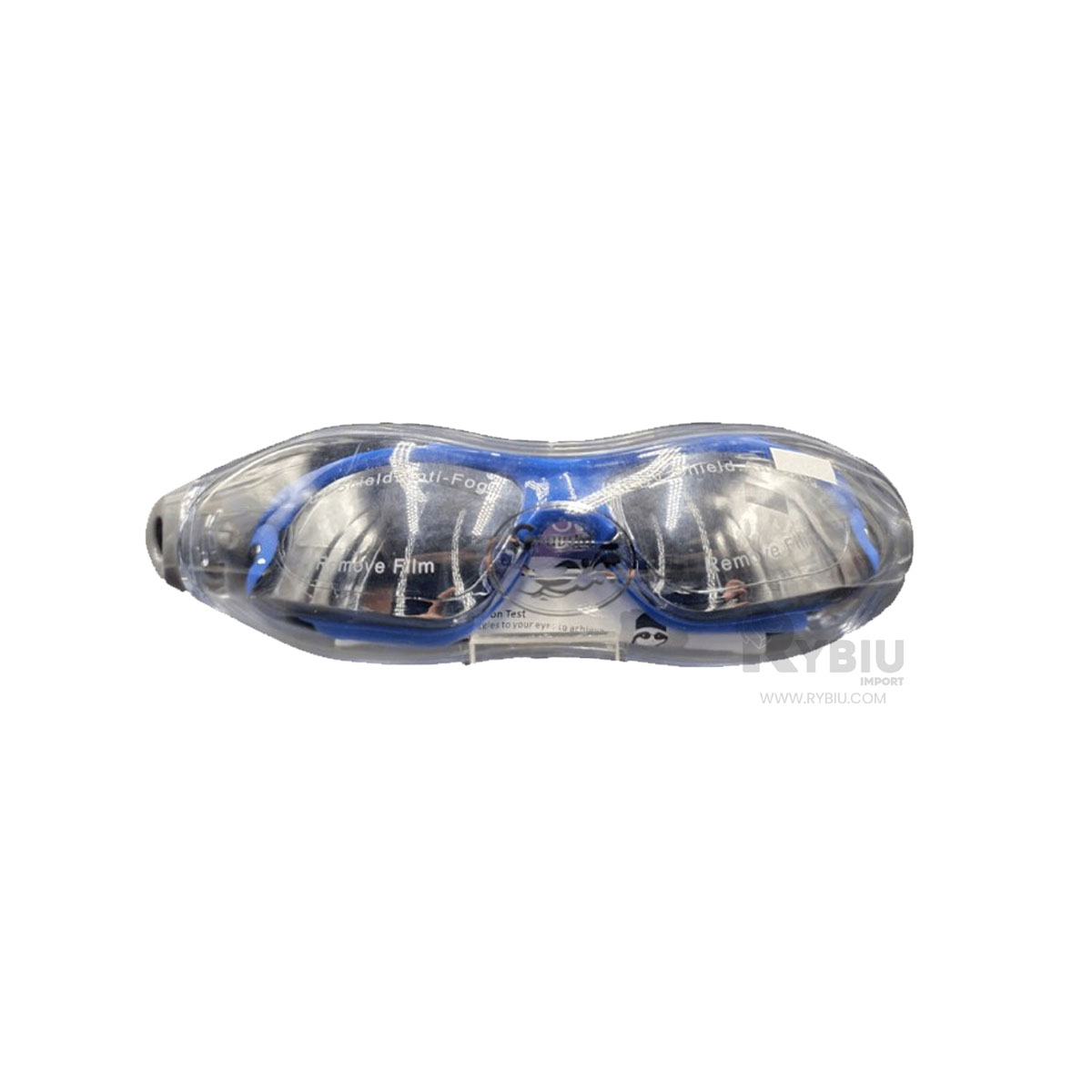GAFAS NATACIÓN RYBIU MG-HN72A ERGONOMICO NIÑOS AZUL + REGALO AGENDITA - 4
