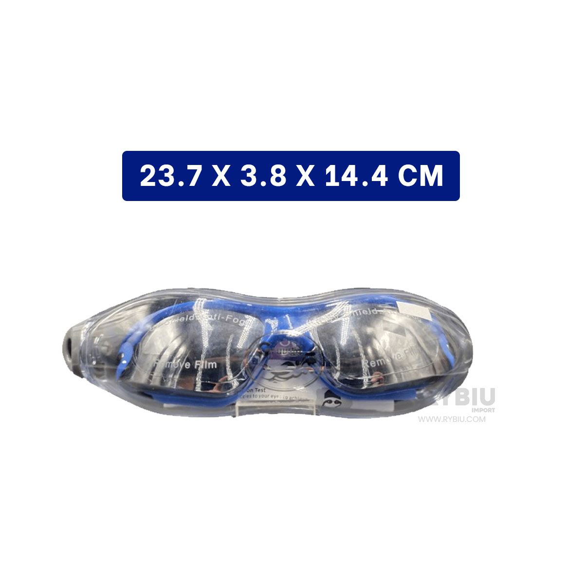 GAFAS NATACIÓN RYBIU MG-HN72A ERGONOMICO NIÑOS AZUL + REGALO AGENDITA - 5