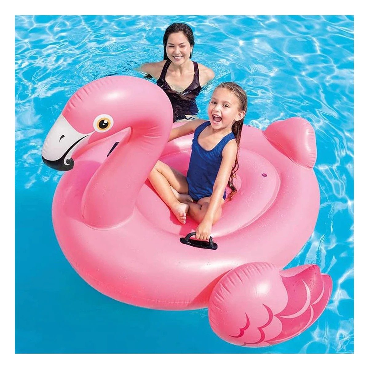 FLOTADOR DE TAMANO MEDIANO CON FIGURA DE FLAMENCO PARA JUEGOS Y+LIGAS REGALO - 2