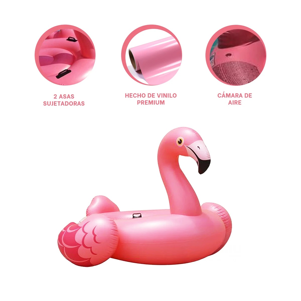 BOTE FIESTA COLORIDA PARA ADULTOS FLAMENCO Y+GIFT STICKERS - 4