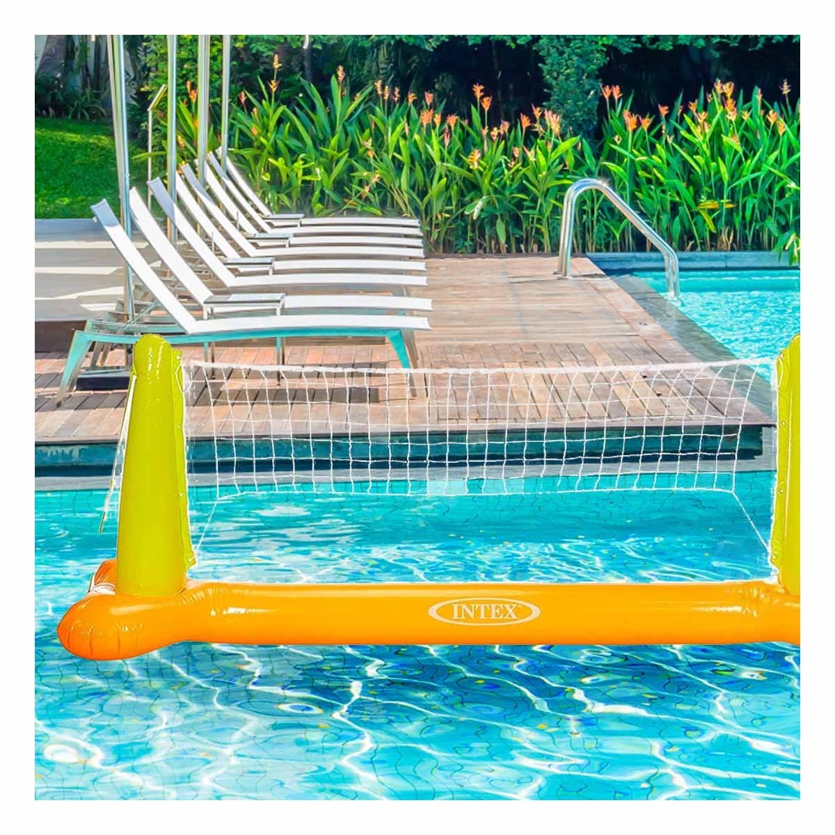 INFLABLE DE VOLEY PARA AGUA CON DISEÑO FAMILIAR Y USO RECREATIVO Y+POST IT - 2