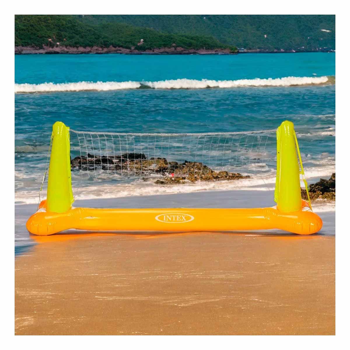 CANCHA PARA VOLEY INFLABLE DE AGUA CON MONTAJE SENCILLO Y+LIGAS REGALO - 1