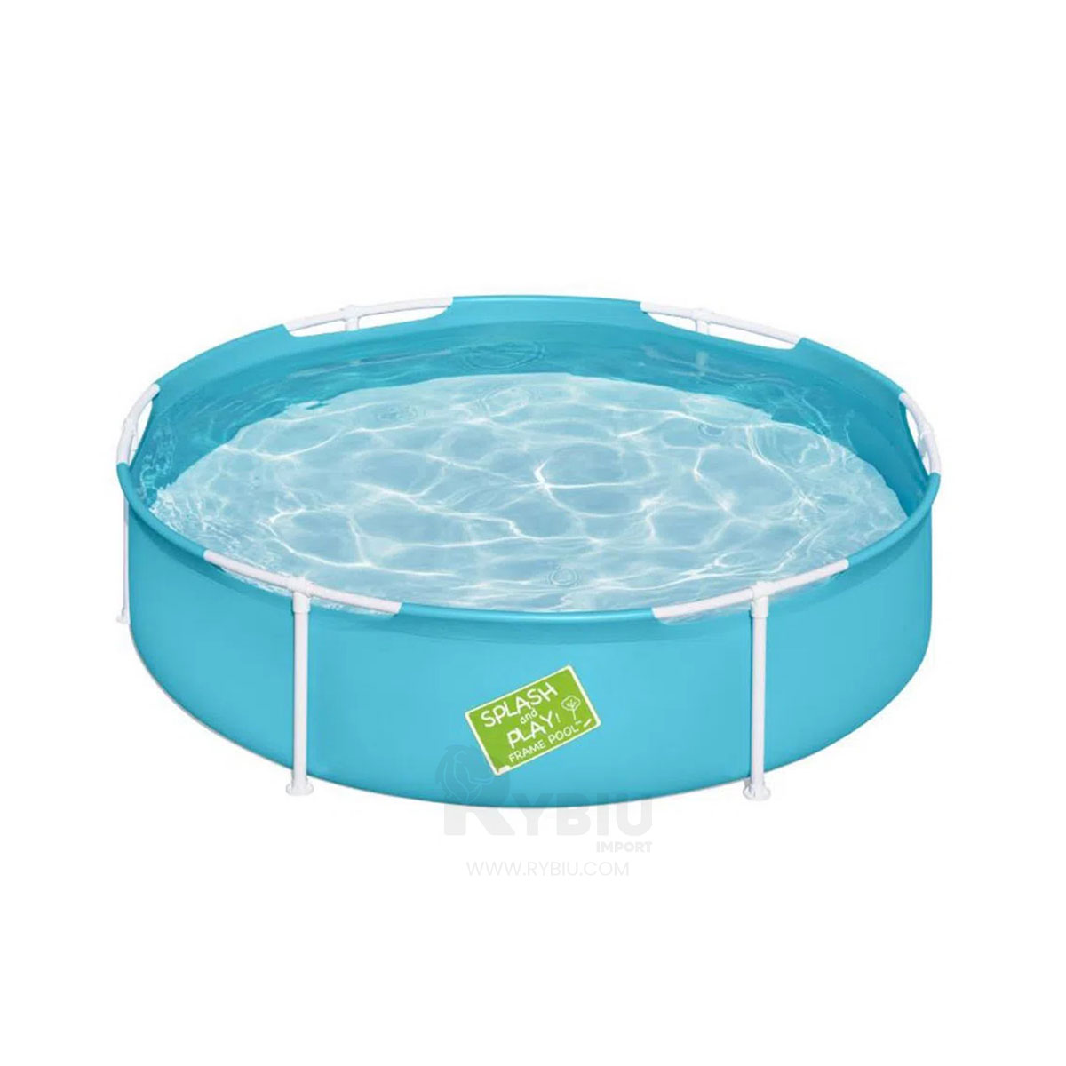 PISCINA CON FÁCIL MONTAJE Y USO CELESTE Y+PAPEL DE REGALO - 2