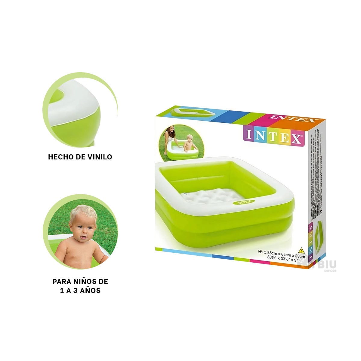 ALBERCA PARA DIAS SOLEADOS EN VERDE Y+GIFT MINIAGENDA - 3