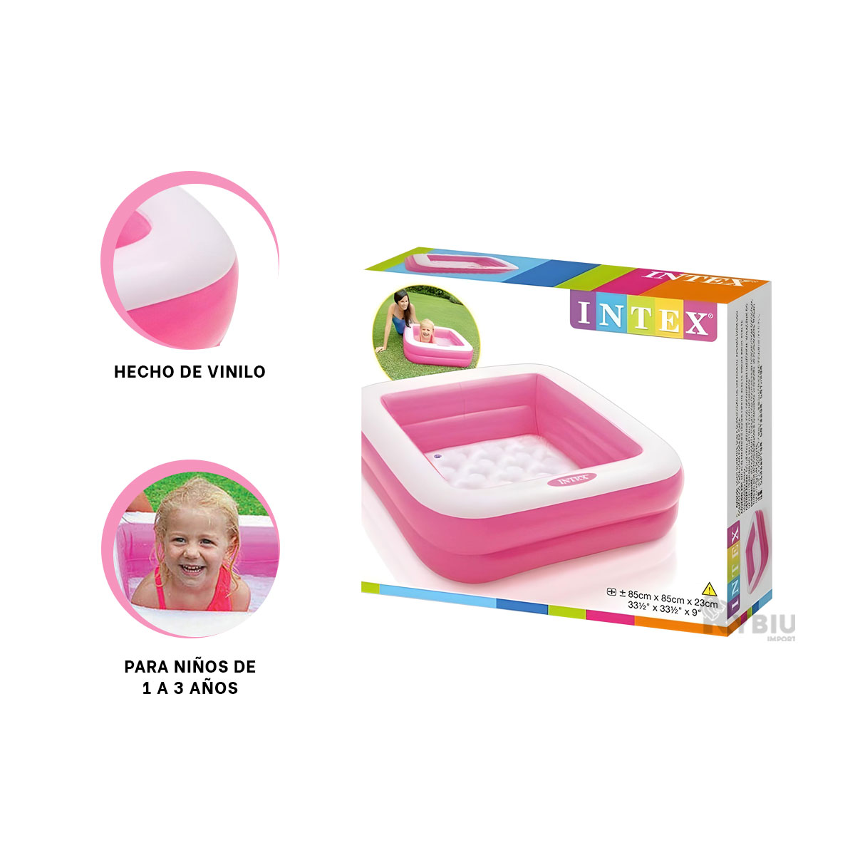 ALBERCA PARA DIAS SOLEADOS EN ROSADO Y+GIFT MINIAGENDA - 3