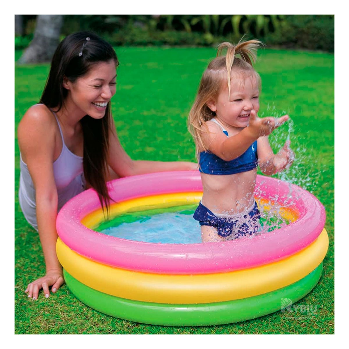 ALBERCA INFLABLE Y TRANSPORTABLE DE JARDIN Y+REGALO AGENDITA - 1