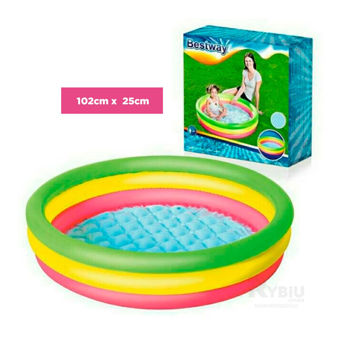 ALBERCA CON DISEÑO MODERNO Y ATRACTIVO Y+GIFT STICKERS - 2