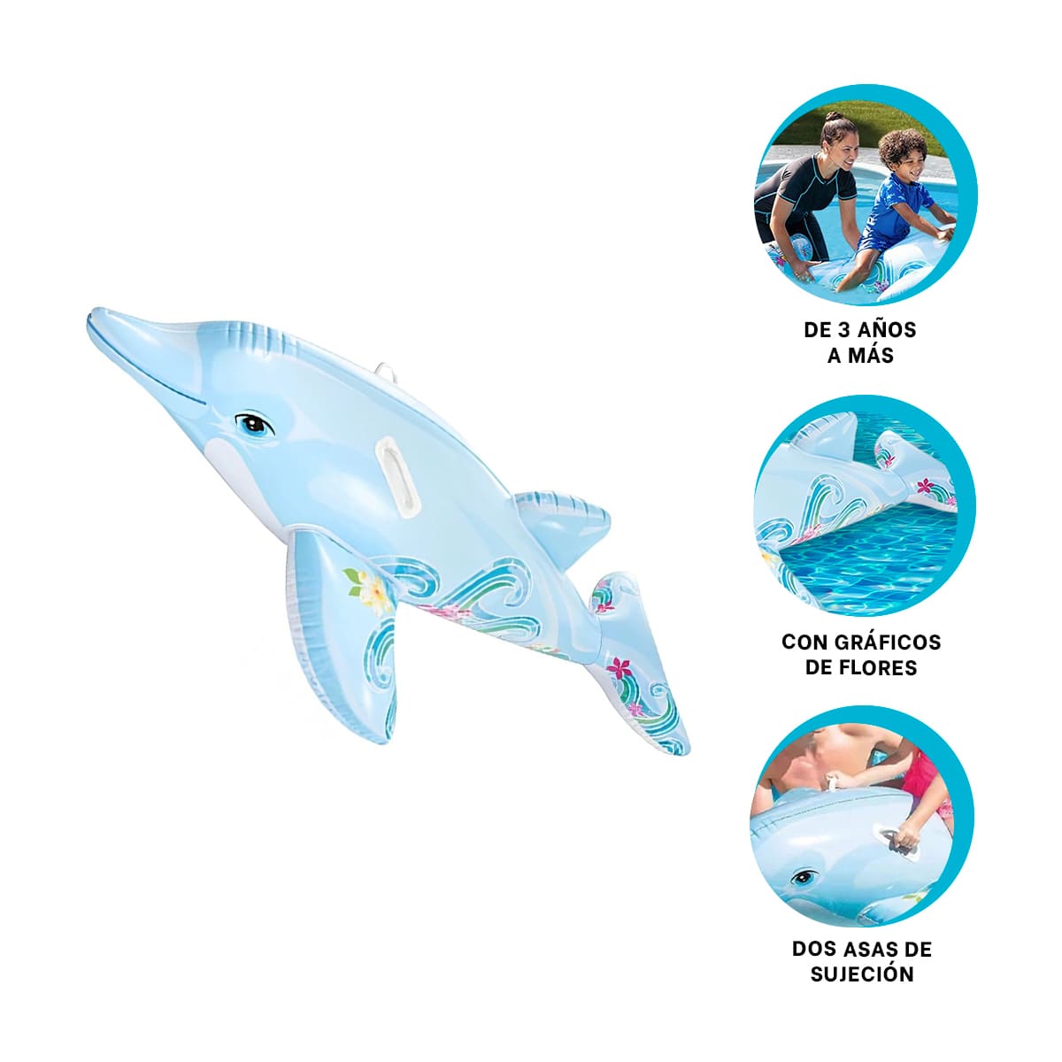 BOTE BRILLO ENCANTADOR CON ASAS EN DELFIN Y+REGALO STICKERS - 2
