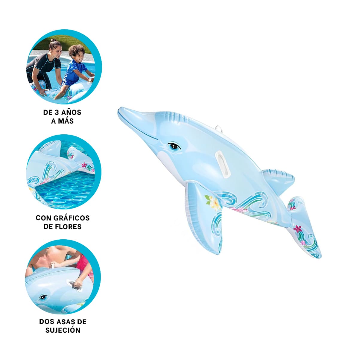 BOTE BRILLO ENCANTADOR CON ASAS EN DELFIN Y+REGALO STICKERS - 4