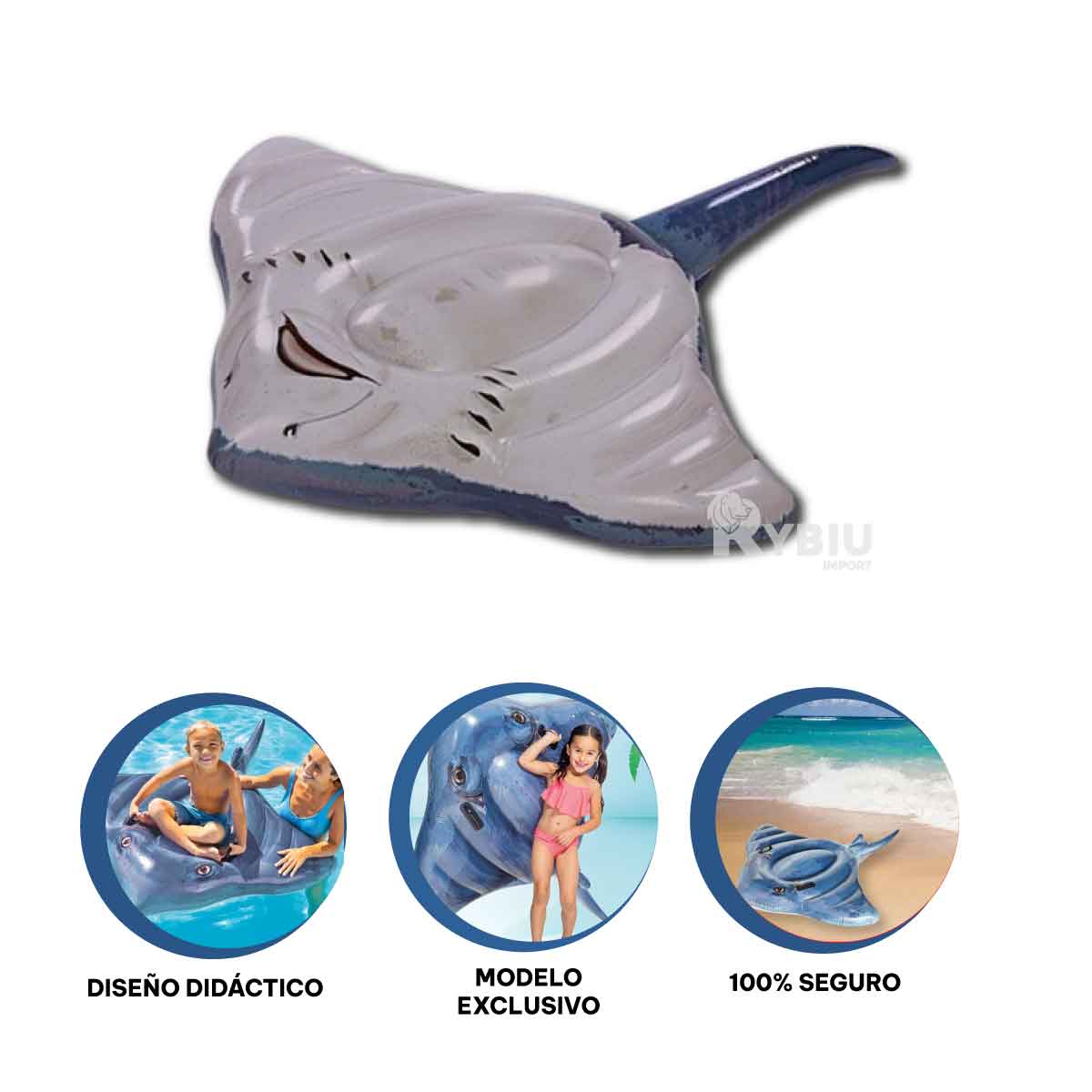 BOTE FANTASIA DIVERTIDA EN MANTARRAYA Y+GIFT MINIAGENDA - 4