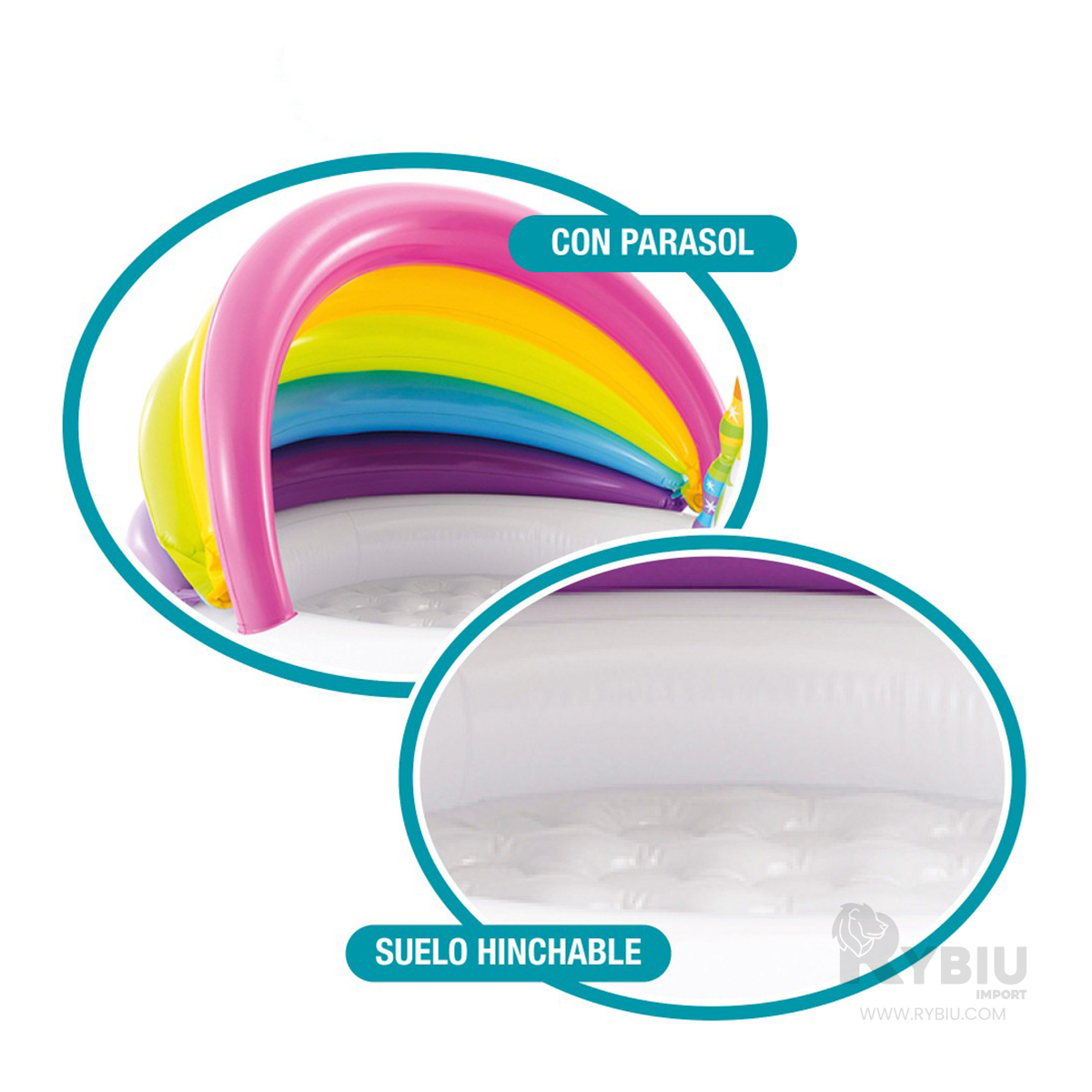 ALBERCA DE DIAS SOLEADOS EN UNICORNIO Y+GIFT MINIAGENDA - 3