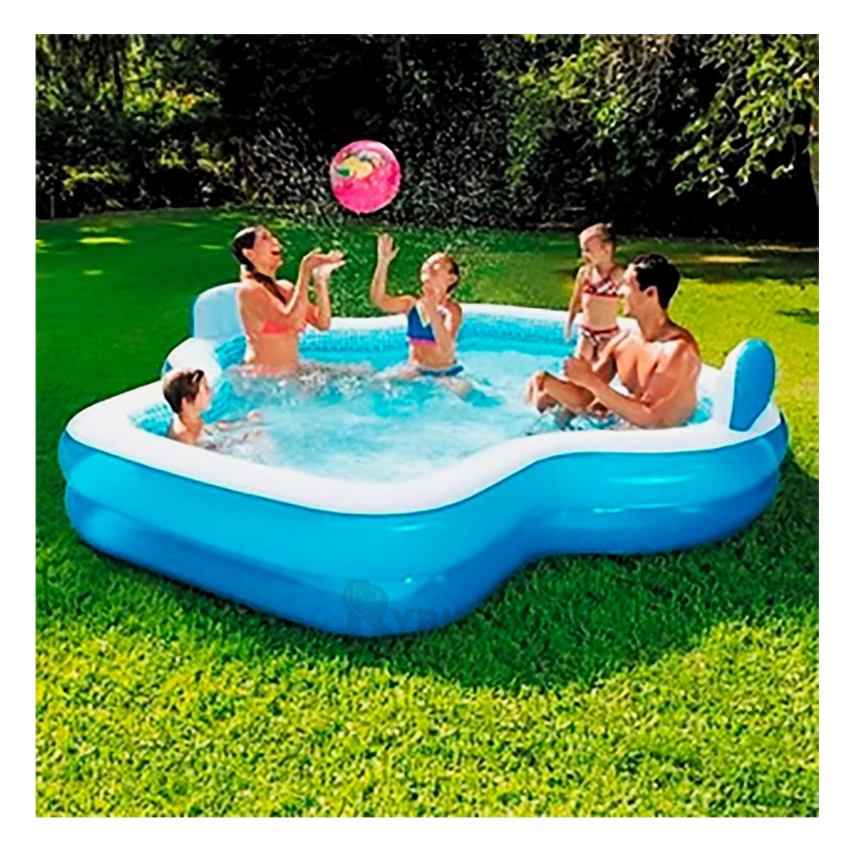 PISCINA PORTATIL PARA RELAJACION TOTAL Y+PAPEL DE REGALO - 1