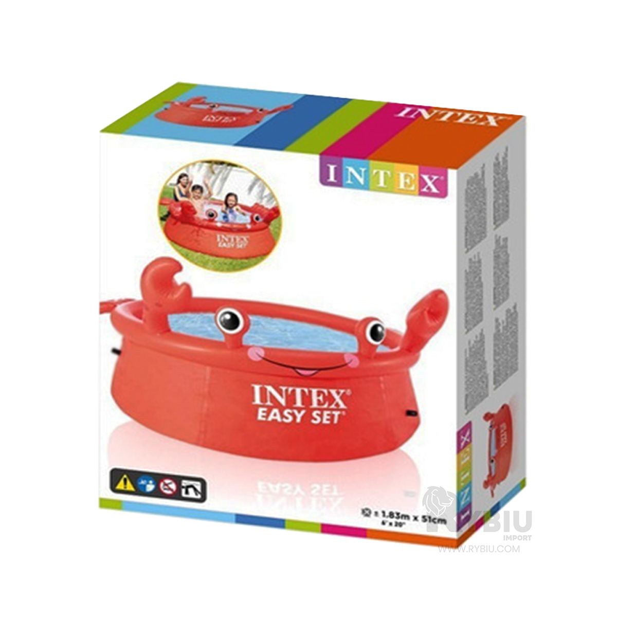 ALBERCA INFLABLE PARA ENTRETENIMIENTO Y+ENVOLTORIO DE REGALO - 1