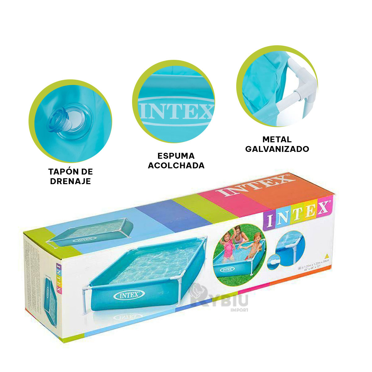 ALBERCA INFLABLE Y TRANSPORTABLE DE JARDIN Y+REGALO AGENDITA - 4