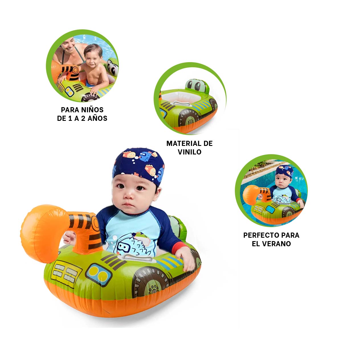 INFLABLE ESTILO ELEGANTE Y MOVIBLE Y+ENVOLTORIO DE REGALO - 3