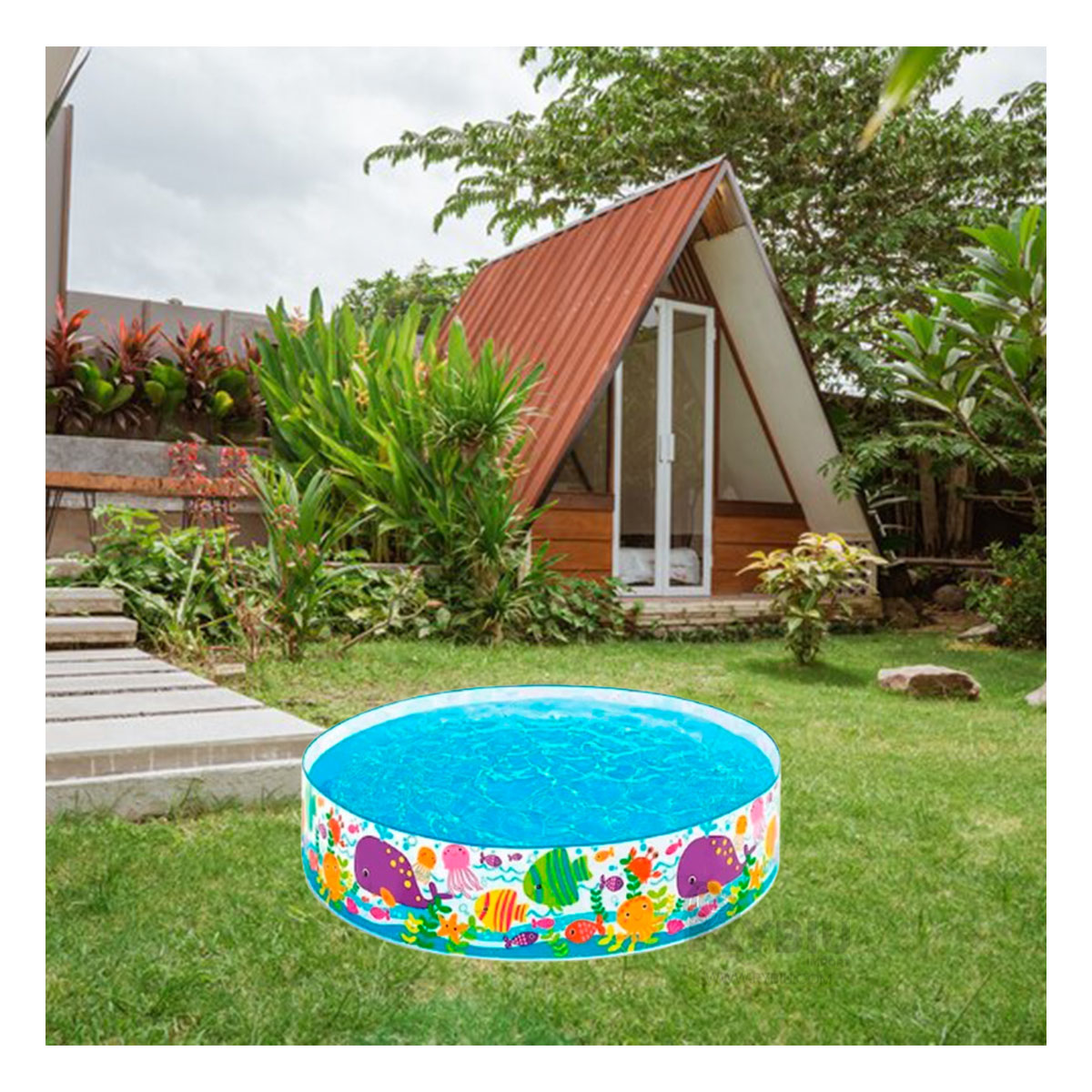 ESTANQUE LIVIANO EN TONO MULTICOLOR Y+REGALO AGENDITA - 2