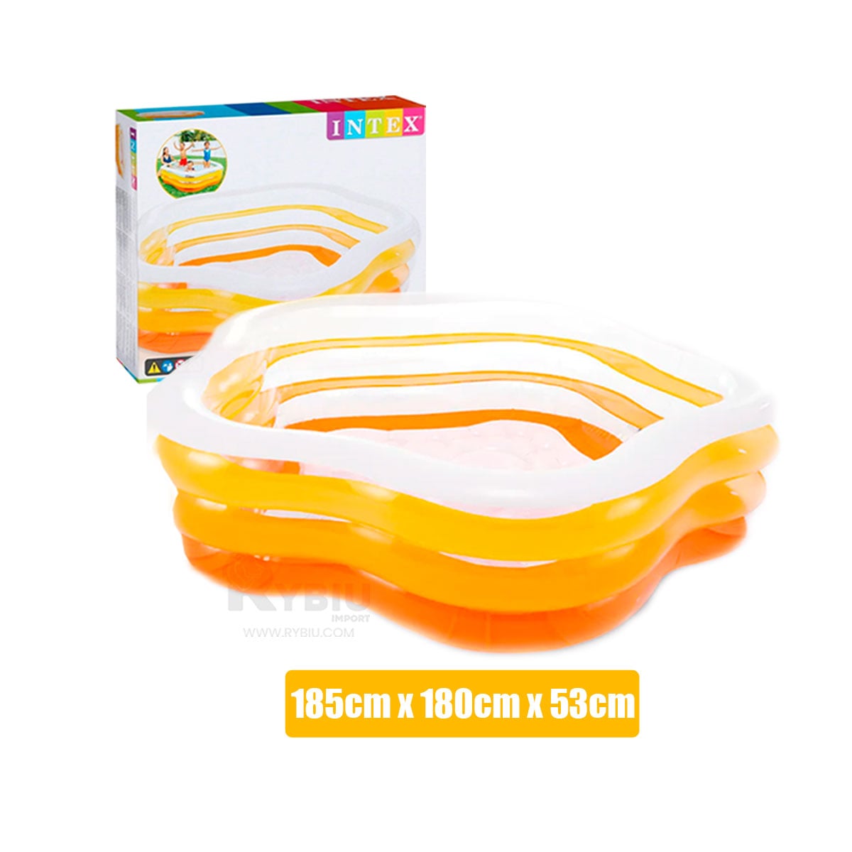 PISCINA DE NIÑOS MODELO HONGUITO EN TONO MULTICOLOR - 5