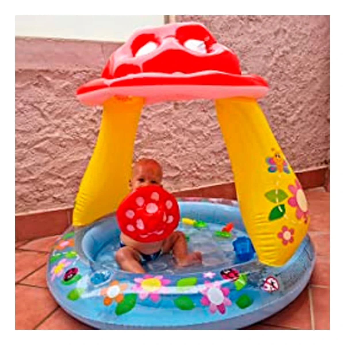 HOGAR HONGUITO INFLABLE PARA JARDIN PATIO Y JUEGOS DE AGUA EN VERANO Y+POST IT - 2