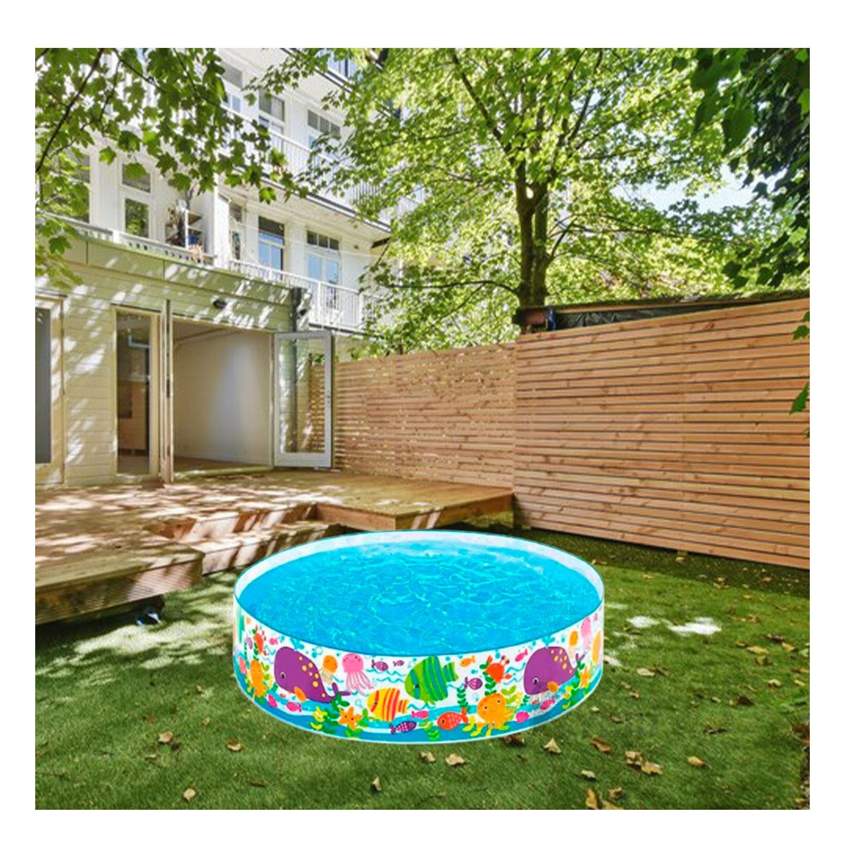 ESTANQUE RESISTENTE DE NIÑOS MULTICOLOR Y+GIFT STICKERS - 2