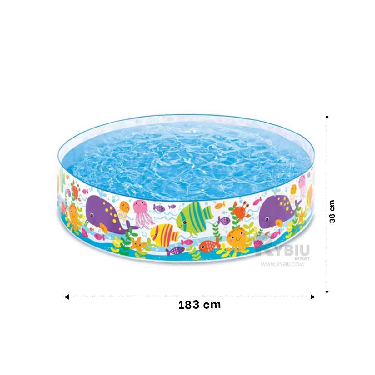 ESTANQUE RESISTENTE DE NIÑOS MULTICOLOR Y+GIFT STICKERS - 5