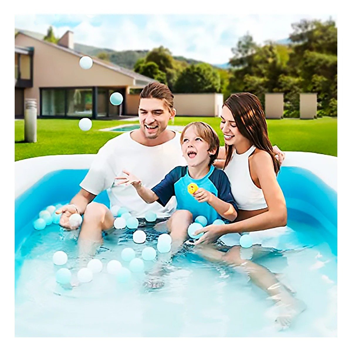 VERANO INFLABLE PARA EXTERIOR Y CASA CON DISENO AMPLIO Y FACIL USO Y+POST IT - 2