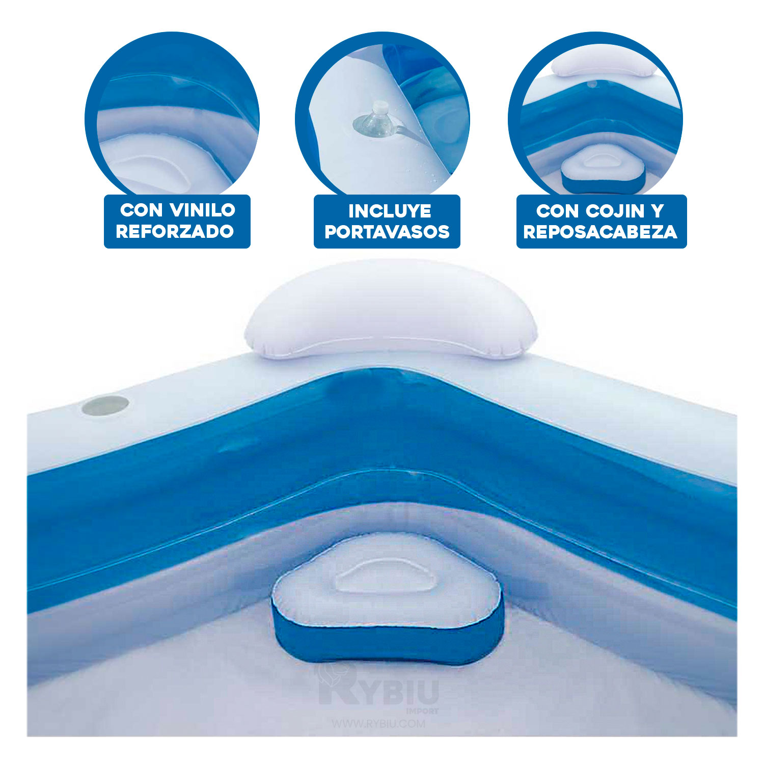 PISCINA CON FORMA DE FRESITA PARA DIVERSION INFANTIL 91 CM - 3