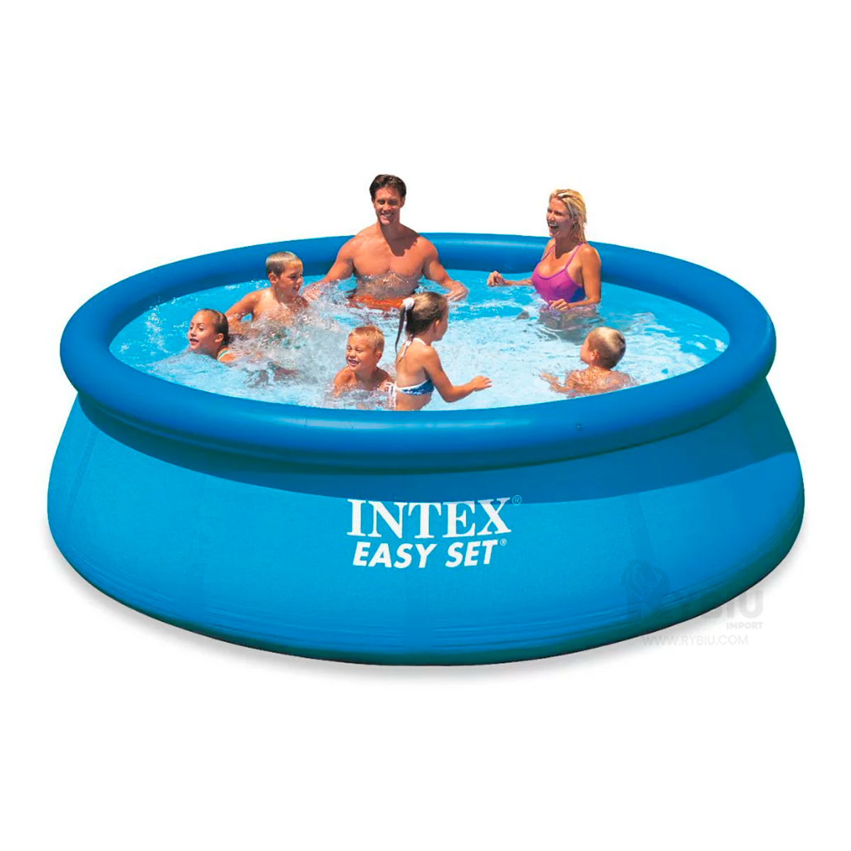 ALBERCA MAXIMA COMODIDAD EN TONO CELESTE Y+GIFT MINIAGENDA - 2