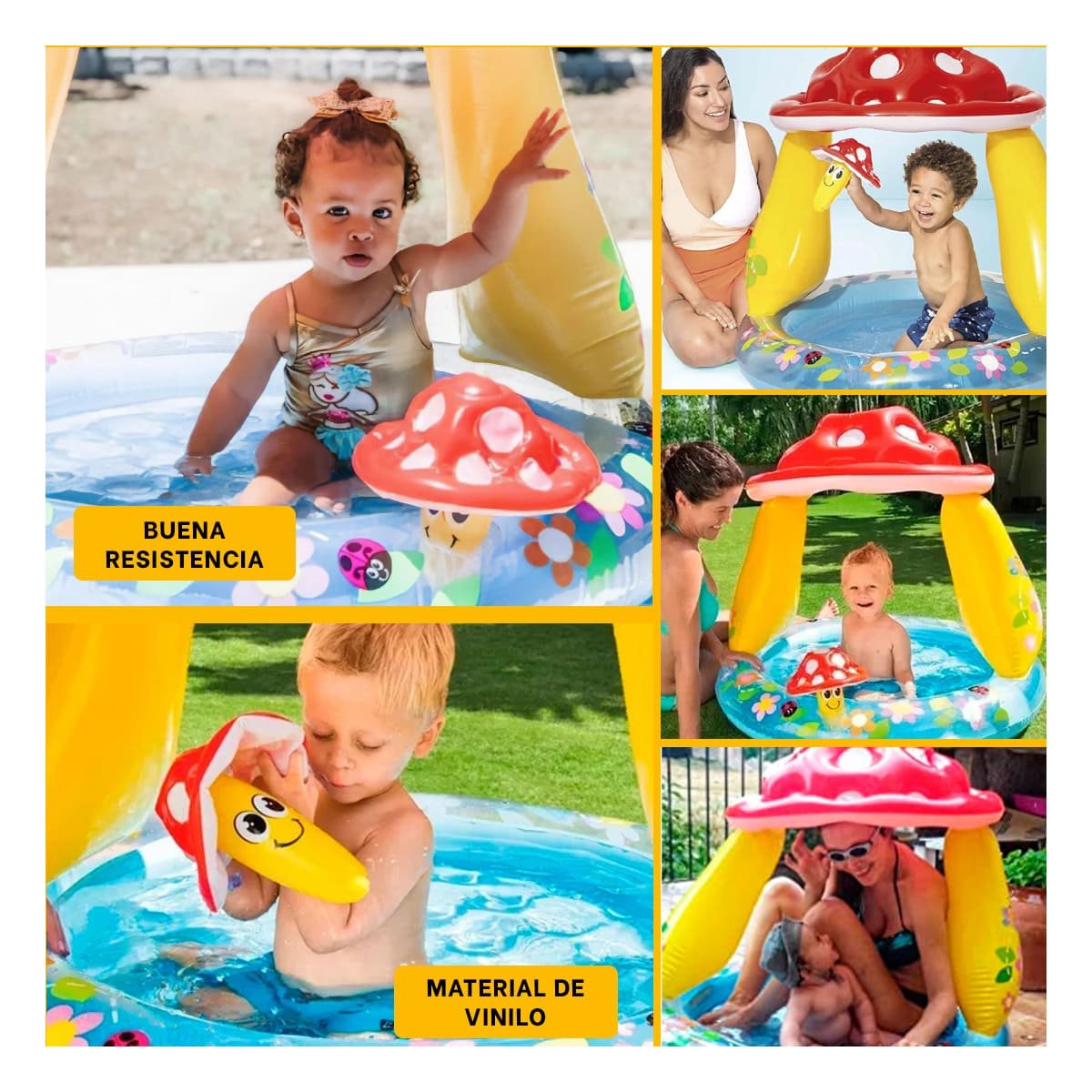 CASA HONGUITO INFLABLE PARA JARDIN PATIO Y DIVERSION REFRESCANTE Y+LIGAS REGALO - 5