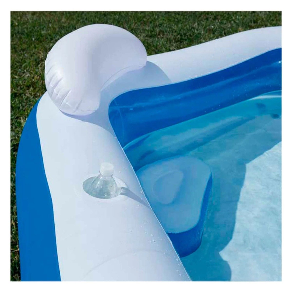PILETA PARA HOGAR Y JARDIN CON ESPACIO FAMILIAR AMPLIO Y SEGURO Y+LIGAS REGALO - 2