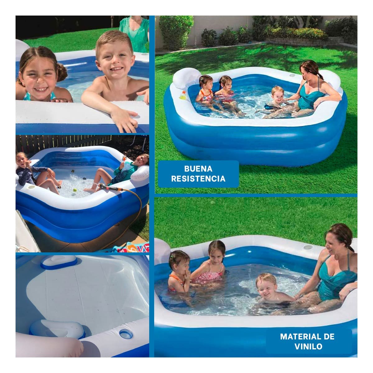 PISCINA PARA HOGAR Y JARDIN CON AREA FAMILIAR COMODA Y ESTABLE Y+POST IT - 1