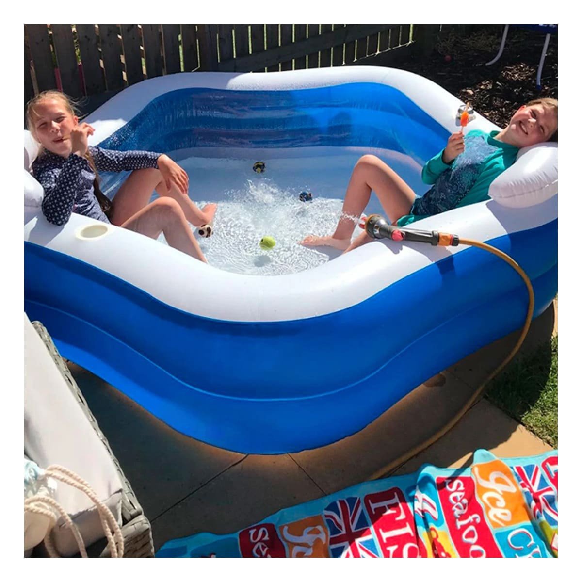 PISCINA PARA HOGAR Y JARDIN CON AREA FAMILIAR COMODA Y ESTABLE Y+POST IT - 3