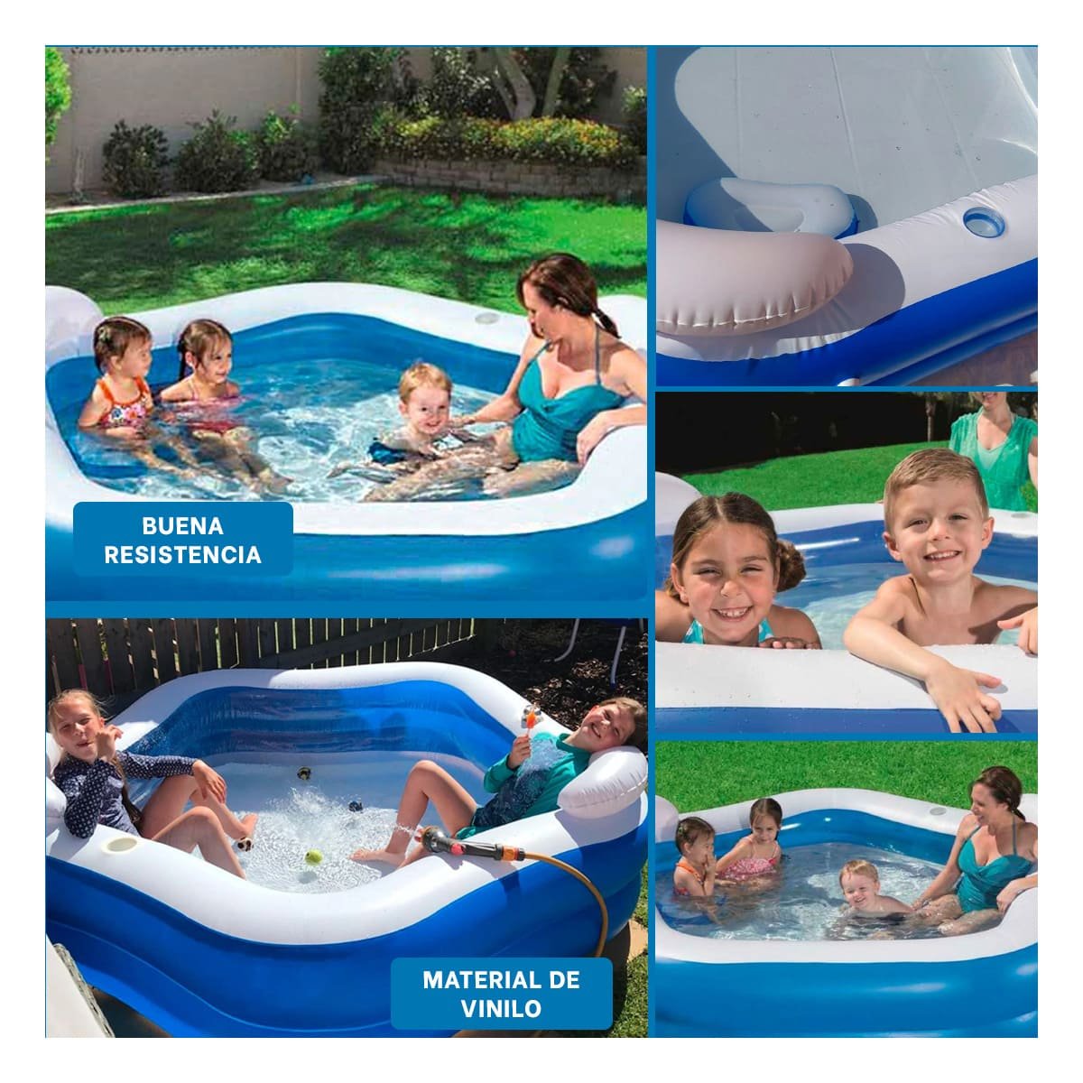 PISCINA PARA HOGAR Y JARDIN CON AREA FAMILIAR COMODA Y ESTABLE Y+POST IT - 5