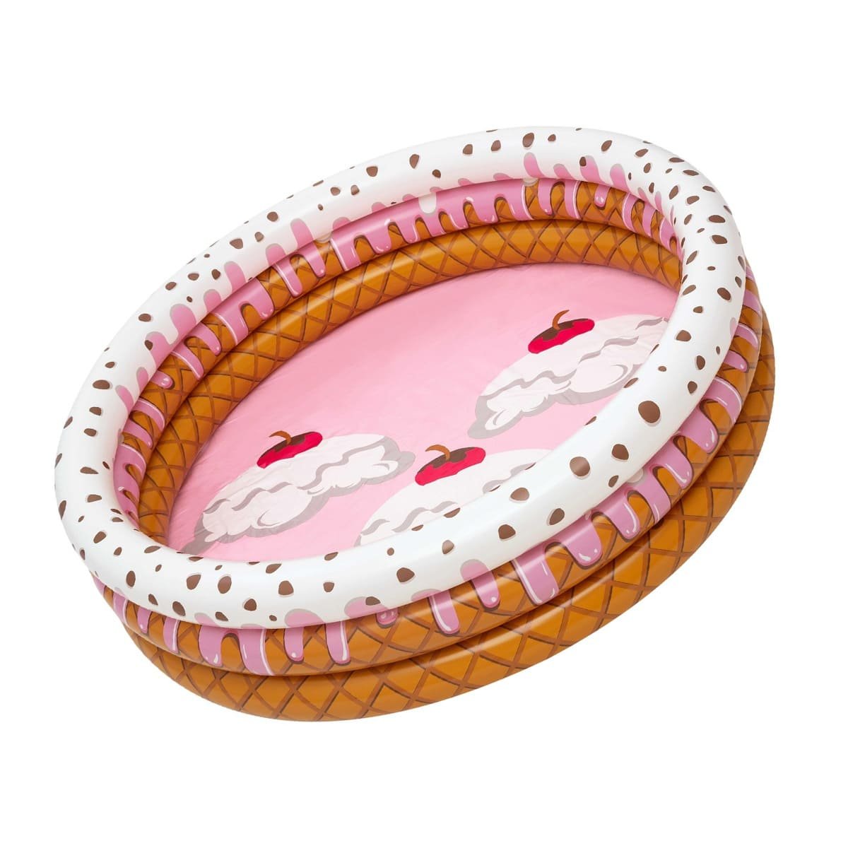 PILETA INFLABLE CON DISENO HELADO PARA PATIO Y AMBIENTES ABIERTOS Y+LIGAS REGALO - 3