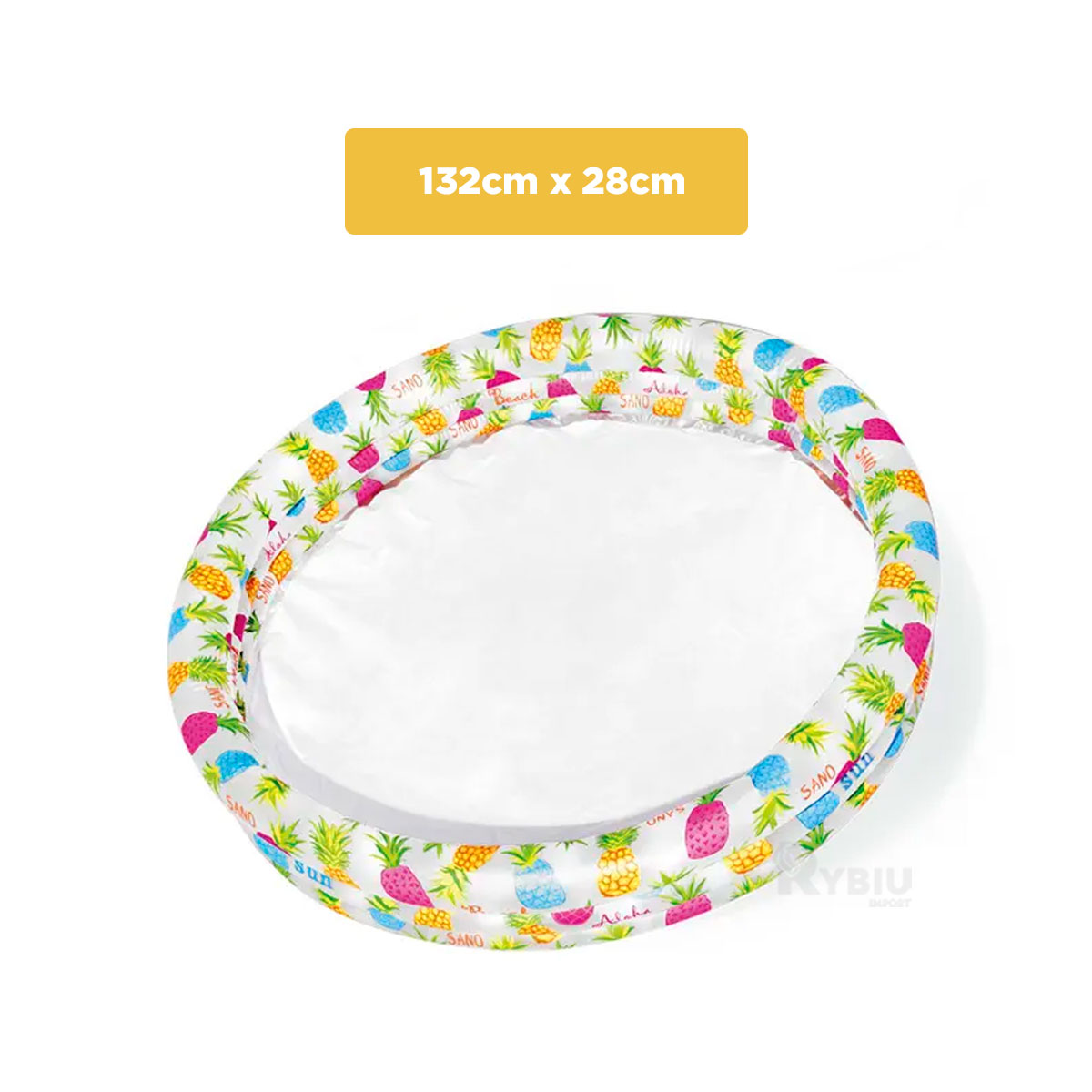 PILETA INFANTIL EN MULTICOLOR Y+REGALO LIGAS PARA PEINAR - 5