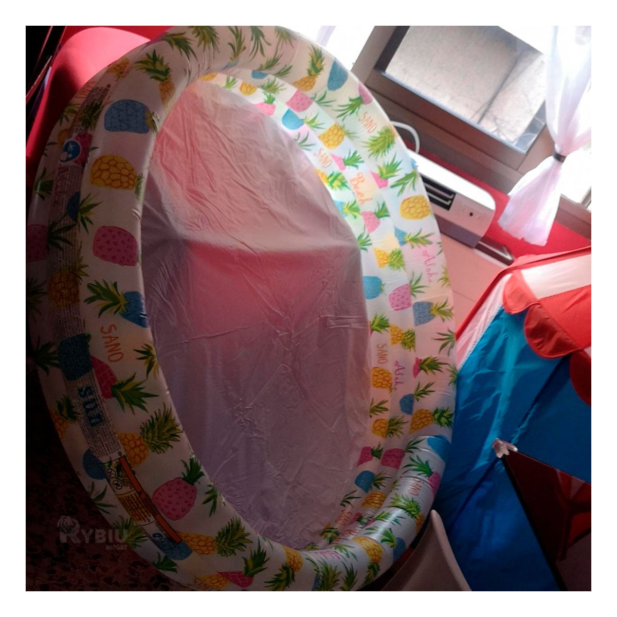 PILETA INFANTIL EN MULTICOLOR Y+REGALO LIGAS PARA PEINAR - 3