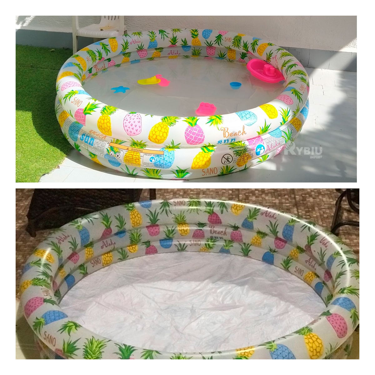 ALBERCA COMODO PARA INFANTES EN MULTICOLOR Y+GIFT STICKERS - 3