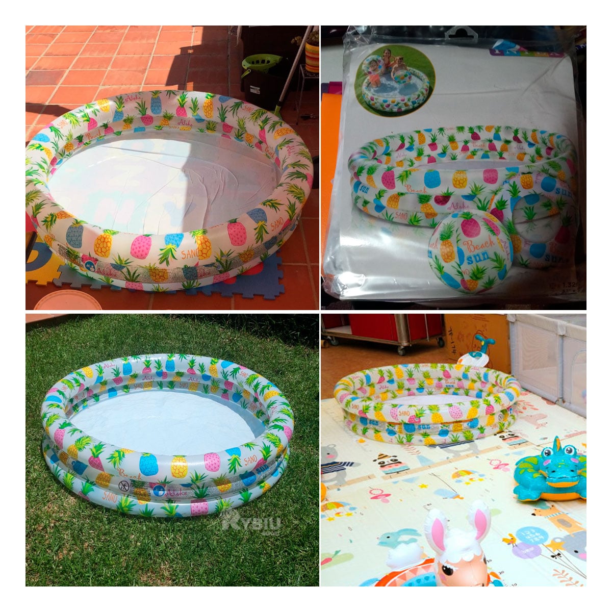 ALBERCA COMODO PARA INFANTES EN MULTICOLOR Y+GIFT STICKERS - 4