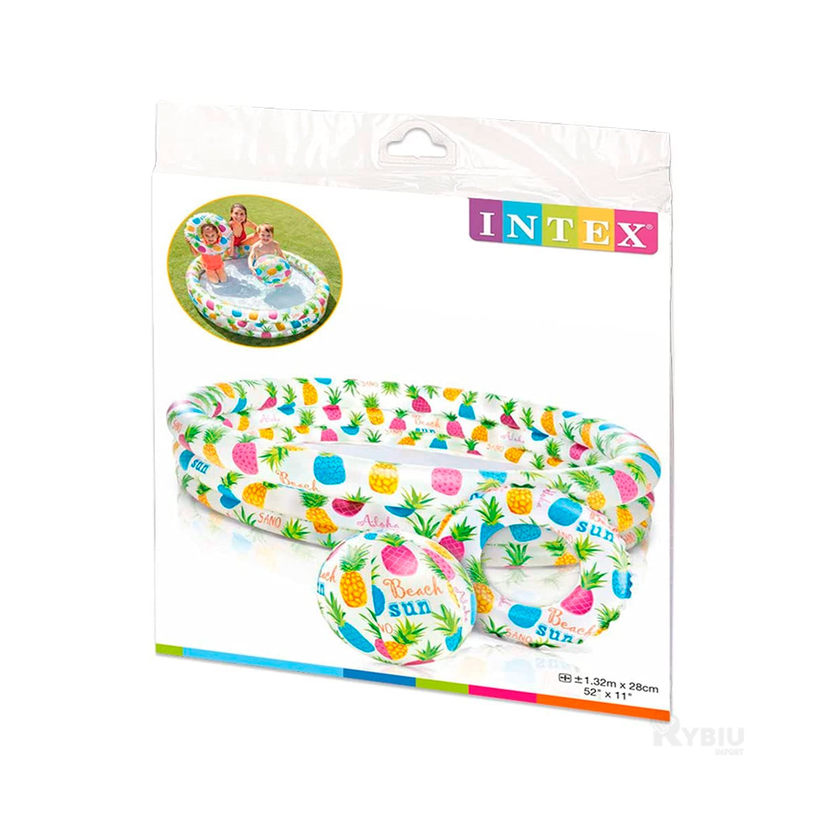 ALBERCA COMODO PARA INFANTES EN MULTICOLOR Y+GIFT STICKERS - 3