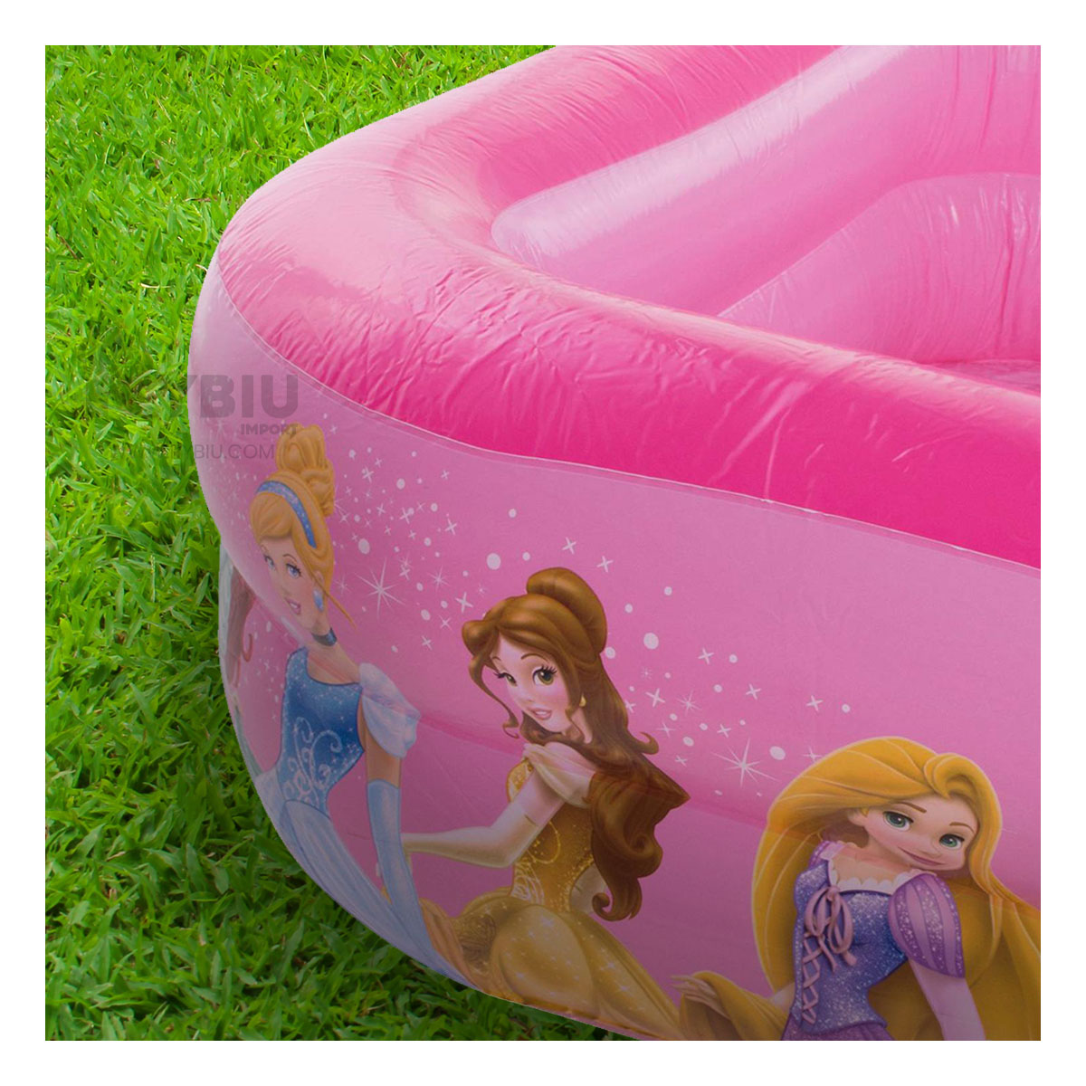 PILETA TRANQUILA INFANTIL DE COLOR ROSADO Y+GIFT STICKERS - 4